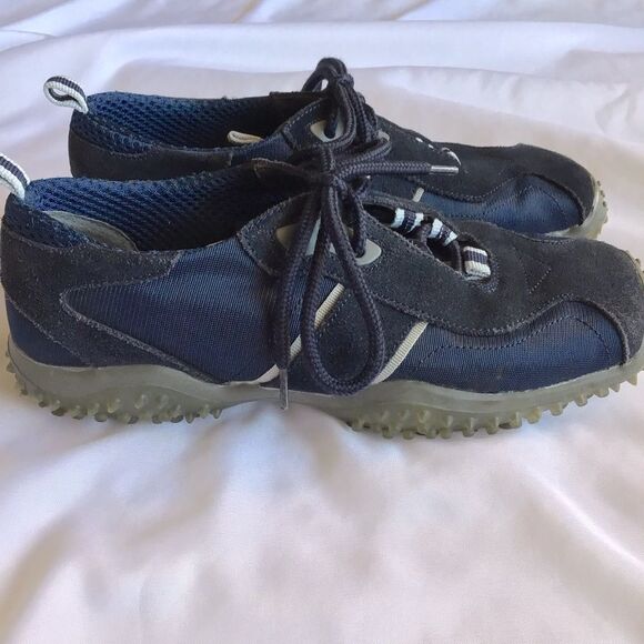 Vintage Blue Bubblesole Trainers - Picture 2 of 8